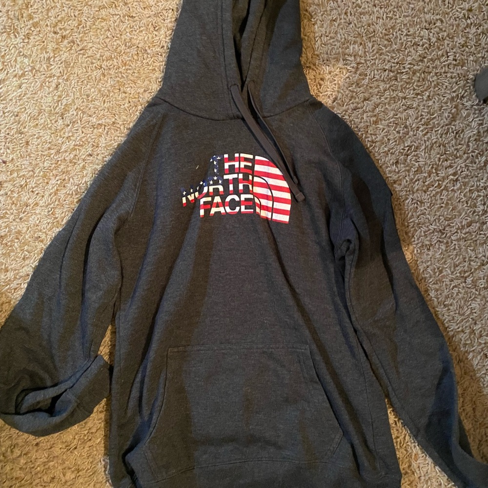 North Face sweatshirt